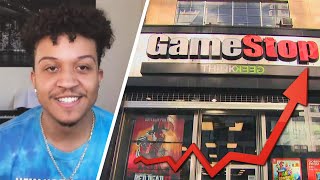 GameStop Stock College Student Bought for 180 Now Worth 1600 [upl. by Yajiv]