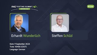 A4Q Testing Summit 2024  GTB  Erhardt Wunderlich amp Steffen SCHILD [upl. by Noscire]