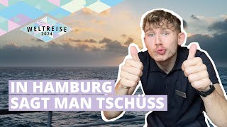 AIDAsol Weltreise 2024  Vlog Nr 2 mit Dave  In Hamburg sagt man Tschüss [upl. by Ettenahc]