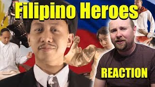 Filipino National Heroes Rap  Mikey Bustos REACTION [upl. by Oatis]