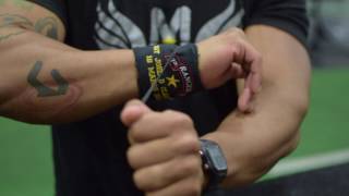 How Wrap Friction Wrist Wraps [upl. by Colman354]