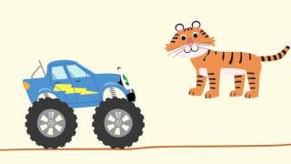 HupiHup Folge 7 Tiere der Savanne die Antilope der Affe der Tiger der Elefant [upl. by Maidie33]