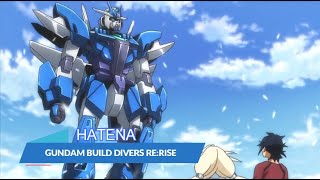 『LYRICS AMV』GUNDAM BUILD DIVERS RERISE OP 2 FULL「HATENA  PENGUIN RESEARCH」 [upl. by Laurice]