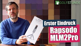 Rapsodo MLM2Pro – Erster Eindruck deutsch [upl. by Avilo132]