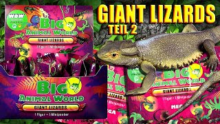 Big Animal World  Giant Lizards  Riesige Eidechsen  Teil 2  Neuheit 2022 New  Unboxing [upl. by Ybbor]