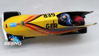 Germany goes 12 Meyers Taylor earns historic bobsled bronze  Winter Olympics 2022  NBC Sports [upl. by Eidorb761]