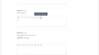 Typing Math Symbols into Schoology [upl. by Anilasor]