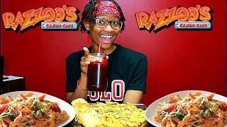 RAZZOOS MUKBANG JAMBALAYA PASTA LEAVE YOUR QUESTIONS [upl. by Stulin]