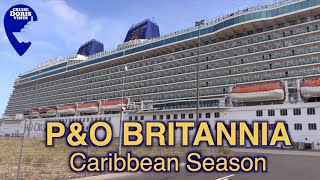 Discover the PampO Britannia on its Caribbean season  ship and port guide [upl. by Elvis]