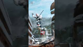 Barbatos vs graze gundambarbatos gundambandai anime [upl. by Nnylkcaj325]