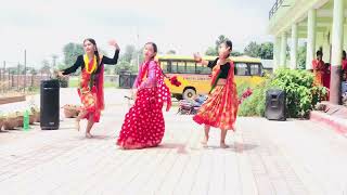 Aaina aama ho yo teej ma Dance performed by Junu Pun of Amrit Academy on teen special 2081 [upl. by Atinal]