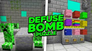 How to Clear the Defuse Bomb Puzzle Floor 7 Puzzle Hypixel Skyblock [upl. by Aehsa16]