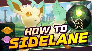 HOW TO SIDELANE AS LEAFEON PROPERLY AND DOMINATE EARLY GAME  Pokemon Unite [upl. by Mill110]