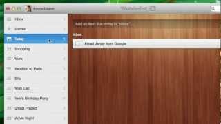 Getting Started with Wunderlist  Smart Lists [upl. by Kinsler]
