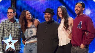 Band of Voices acapella group sing Price Tag  Week 6 Auditions  Britains Got Talent 2013 [upl. by Ahseyi]