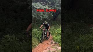 Pedal Strike on Shin during Offroading [upl. by Adne]