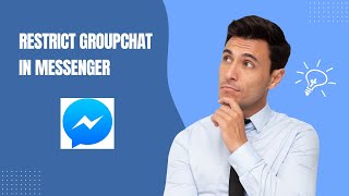 How to Restrict Group Chat in Messenger [upl. by Ricard]