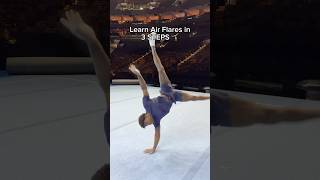 Learn air flares in 3 steps from Frederick Richard 💪 gymnast gymnastics bboy olympics flares [upl. by Appleton302]