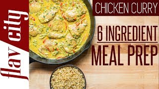 Epic 6 Ingredient Chicken Meal Prep  Easy amp Healthy Recipe for Chicken [upl. by Lesya]