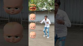 Burger pizza sandwich biscuit  funny video shortsfeed trending funny [upl. by Linetta]