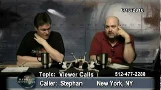 quotMount Sinai provesquot  Stephan  New York  Atheist Experience 661 clip 33 [upl. by Krauss508]