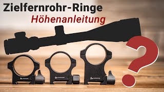 Wie man die richtige Höhe der ZielfernrohrRinge für sein Gewehr findet [upl. by Nosylla]