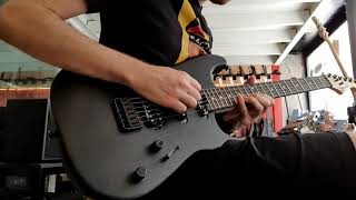 Charvel ProMod San Dimas Style 1 HSS HT E Sassafras Satin Black  QUICK TEST [upl. by Artimid591]