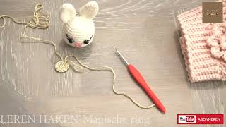 Leren haken de Magische Ring Magic loop deel 2 [upl. by Roberto854]