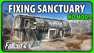 Fallout 4  Fixing A Sanctuary Hills House [upl. by Alta]