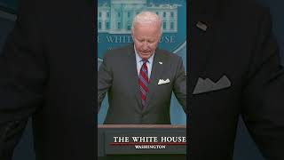 Biden makes surprise FIRST appearance in WH briefing room [upl. by Bonis302]