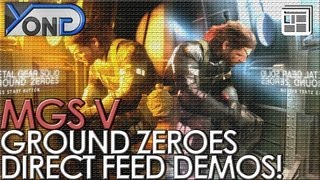 Metal Gear Solid V  Direct Feed Ground Zeroes NightDay Demos No Commentary 1080p [upl. by Spaulding]