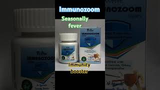 Immunozoom tab seasonally fever immunity booster herbal product [upl. by Ellehsor]