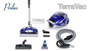 Prolux Terravac HEPA Canister Vacuum Cleaner [upl. by Bazil]