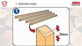 Stappenplan hoe maak je een haardhout opslag [upl. by Clemens708]