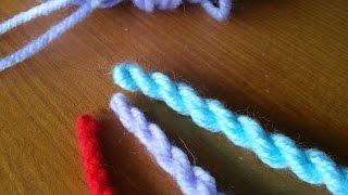 Tutorial cordón básico crochetganchillo manual [upl. by Zerline]