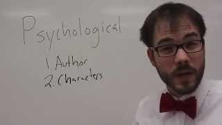 What is Psychological Criticism [upl. by Oetsira44]