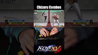 Chizuru Combo Trials kof15 [upl. by Hgielac]