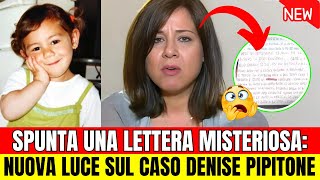 NUOVA LUCE SUL CASO DENISE PIPITONE SPUNTA UNA LETTERA MISTERIOSA NELLA BUCHETTA DI PIERA MAGGIO [upl. by Dnallor]