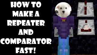 How to use a COMPARATOR in Minecraft [upl. by Grimbal734]