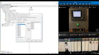RSlinx Bridging with ControlLogix [upl. by Ruamaj600]