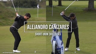 Alejandro Cañizares golf swing  short Iron DTL amp FO Betfred British Masters Hillside May 2019 [upl. by Ocker486]