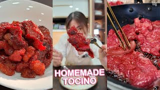 HOMEMADE TOCINO  Pangnegosyo recipe  Modern Nanay [upl. by Nnazus]