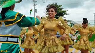 Zeferino Arroyo High School Band and Majorettes Exhibition At Buhi Foundation Anniversary 2023 [upl. by Reiniar]