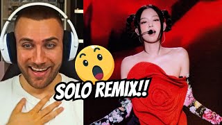 THIS VERSION BLACKPINK Jennie Solo Remix  Dance  LIVE PERFORMANCE REACTION [upl. by Bonnibelle]