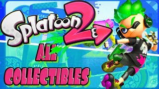 All Sunken Scrolls amp Sardinium Locations  Splatoon 2 Collectibles [upl. by Breena]