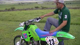 My 1991 Kawasaki KX500 FULLY CUSTOM [upl. by Euqinu]