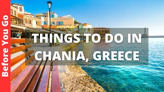 Chania Greece Travel Guide 12 BEST Things To Do In Chania Crete [upl. by Annoj]