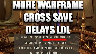 Warframe Cross Platform Save Trade Merging Linking DElayed Again [upl. by Ricardo]