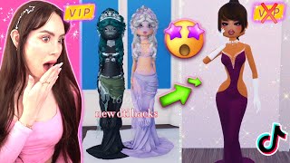 Dress To Impress TikTok OUTFIT HACKS You NEED TO TRY NONVIP  VIP [upl. by Soirtimid]