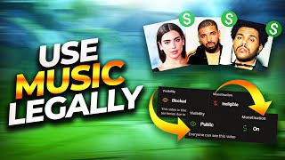 How to USE COPYRIGHTED MUSIC in your Montages amp Edits LEGALLY on YouTube 2024 [upl. by Coplin]